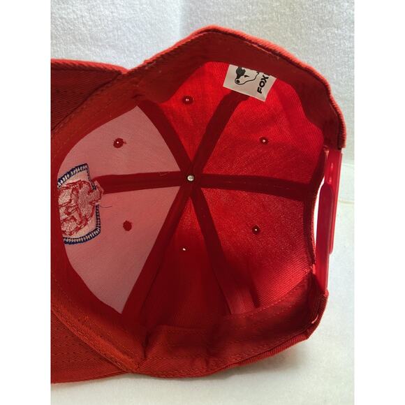 Spartan Red Foxin The Classics Snapback Baseball Cap Legends - Pre-Owned - READ - Picture 9 of 11